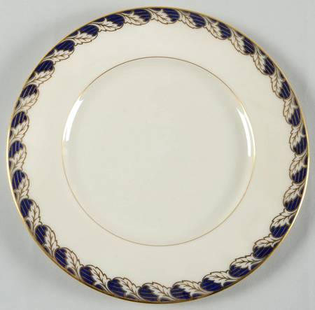 Royal Cobalt Blue Salad Plate