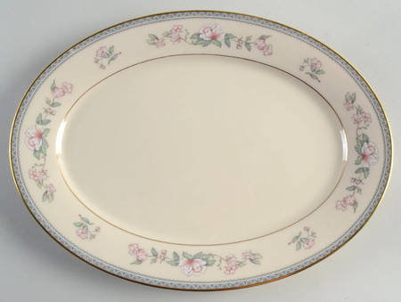 Serenade 13" Oval Serving Platter