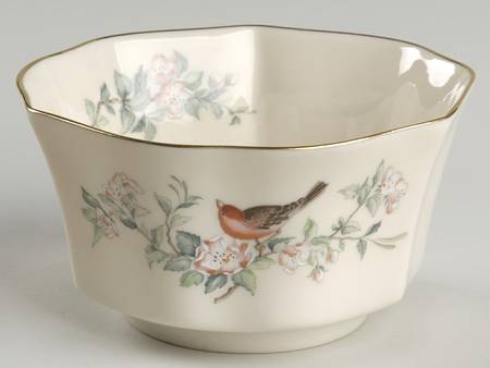 Serenade 5" Fluted Round Bowl by Lenox