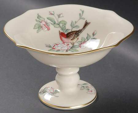 Serenade Round Compote (Height X Width) by Lenox