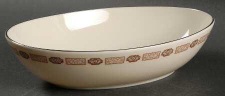 Shalimar 9" Oval Vegetable Bowl