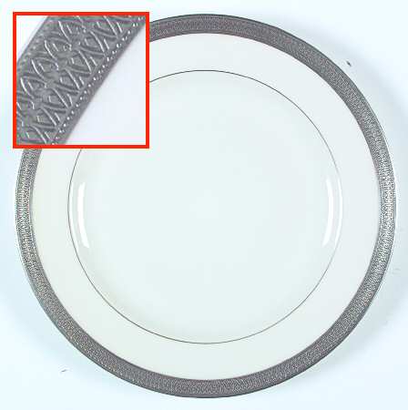 Lowell Platinum by Lenox