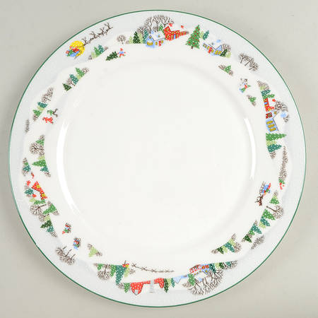Sleighride Dinner Plate
