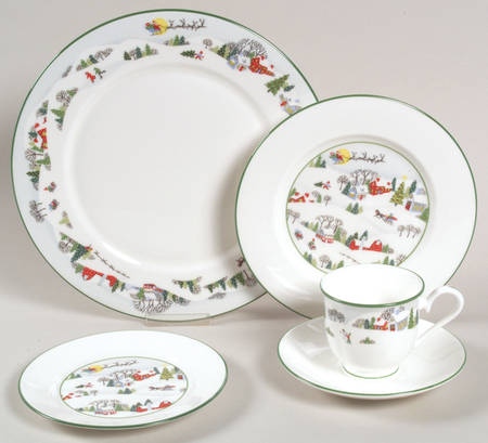 Sleighride 5 Piece Place Setting