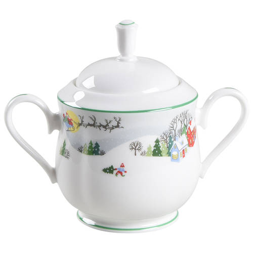 Sleighride Sugar Bowl & Lid