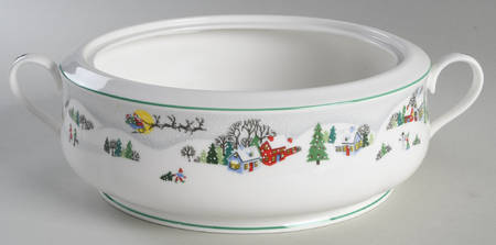 Sleighride Round Vegetable No Lid