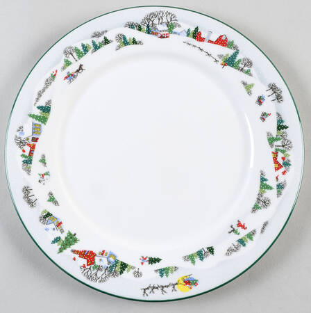 Sleighride Millennium Dinner Plate by Lenox