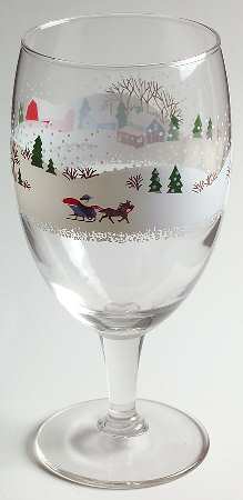 Sleighride 14 Oz Glassware Iced Tea