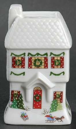 Sleighride House Figural Salt Shaker