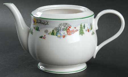 Sleighride Teapot No Lid