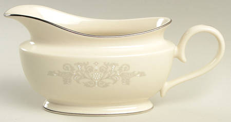 Snow Lily Gravy Boat
