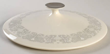 Snow Lily Lid for Round Vegetable by Lenox