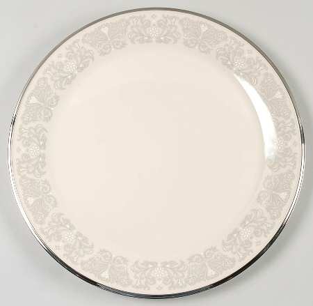 Snow Lily 12" Chop Plate (Round Platter)
