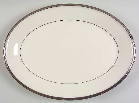 Solitaire 13" Oval Serving Platter