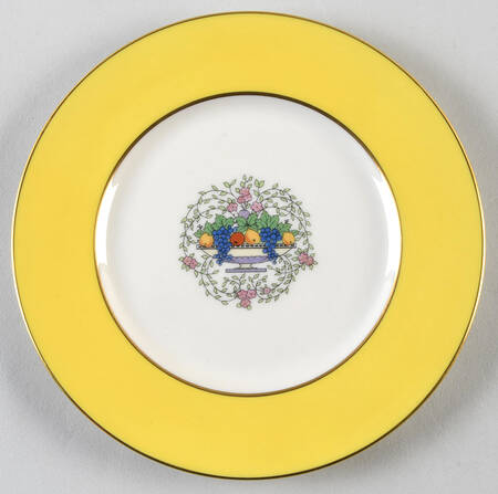 Somerset Yellow Salad Plate