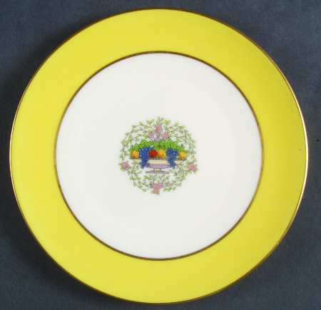 Somerset Yellow Dessert/Pie Plate