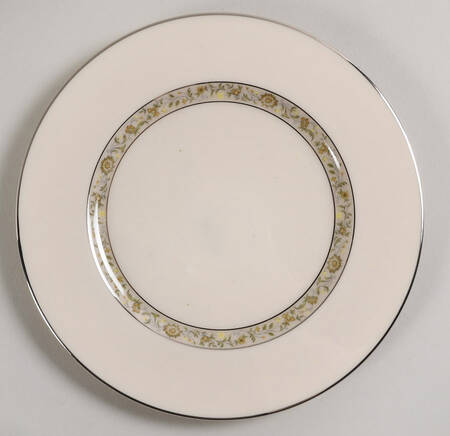 Springdale (Platinum Trim) Salad Plate