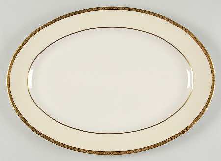 Springfield 16" Oval Serving Platter by Lenox