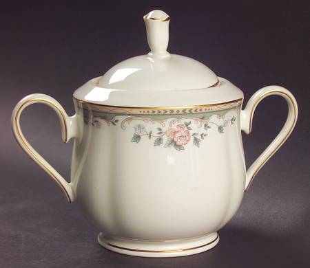 Spring Vista Sugar Bowl & Lid by Lenox