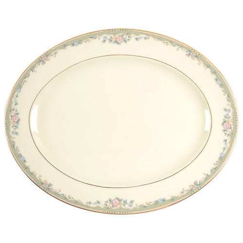 Spring Vista 16" Oval Serving Platter by Lenox