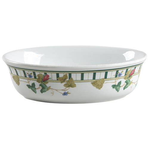 Summer Terrace 9" Oval Vegetable Bowl