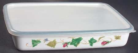 Summer Terrace Lid-Plastic/Rect Baker/Metal10