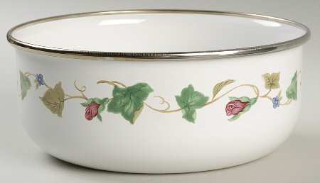 Summer Terrace 7" Metal Bowl
