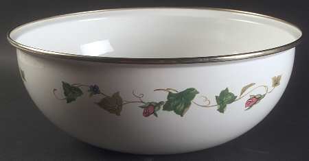 Summer Terrace 12" Metal Bowl