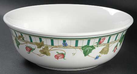 Summer Terrace 9" Round Vegetable Bowl