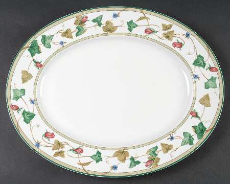 Summer Terrace 14" Oval Serving Platter