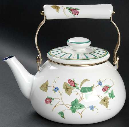 Summer Terrace Metal Kettle & Lid