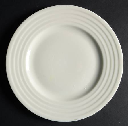 Terrace White Luncheon Plate