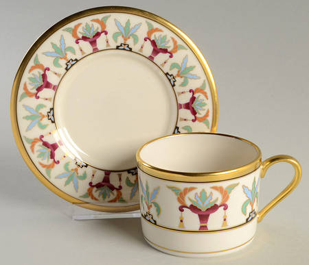 Tosca Flat Cup & Saucer Set