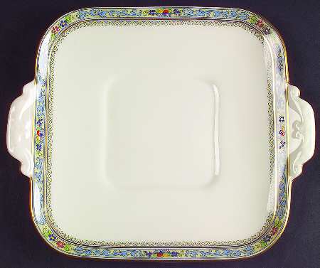 Trent Square Handled Cake Plate
