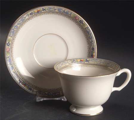 Trent Footed Cup & Saucer Set