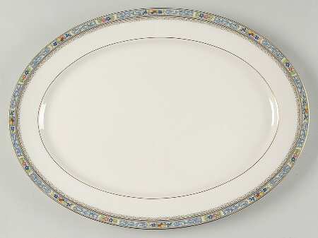 Trent 16" Oval Serving Platter by Lenox