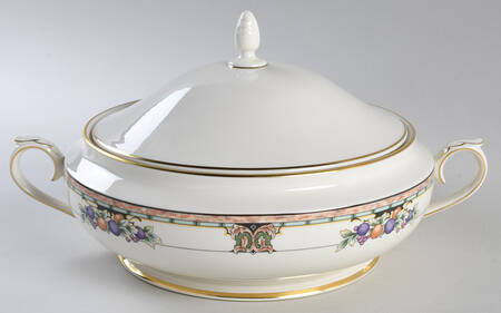 Tuscan Orchard Round Covered Vegetable by Lenox