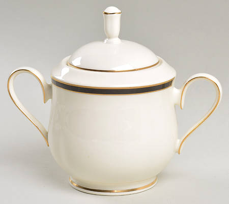 Urban Lights Sugar Bowl & Lid by Lenox