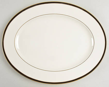 Urban Lights 13" Oval Serving Platter