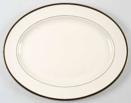 Urban Lights 16" Oval Serving Platter by Lenox
