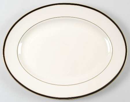 Urban Lights 13" Oval Serving Platter by Lenox