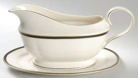 Urban Lights Gravy Boat & Underplate by Lenox