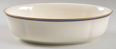 Urban Twilight 10" Oval Vegetable Bowl