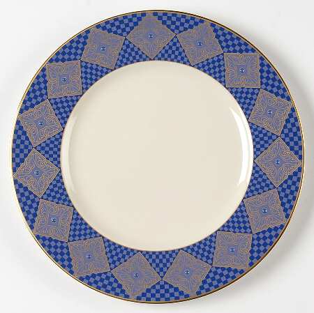Urban Twilight Accent Luncheon Plate
