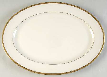 V36 15" Oval Serving Platter