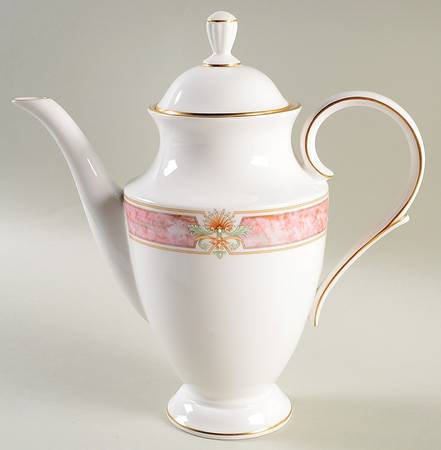 Venetian Marble Coffee Pot & Lid