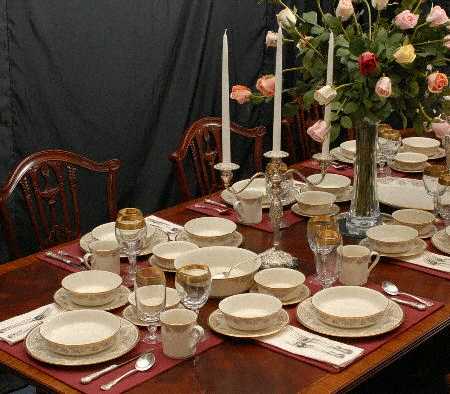 Versailles 60 Piece Estate Set