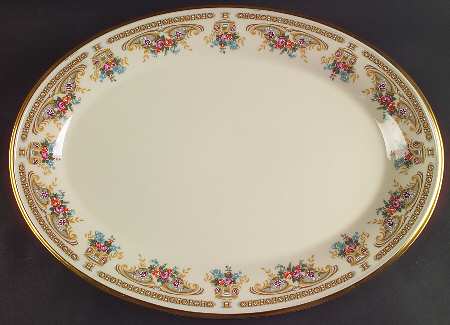 Versailles 17" Oval Serving Platter