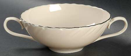 Weatherly Flat Cream Soup Bowl