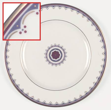 Weymouth Estates Salad Plate